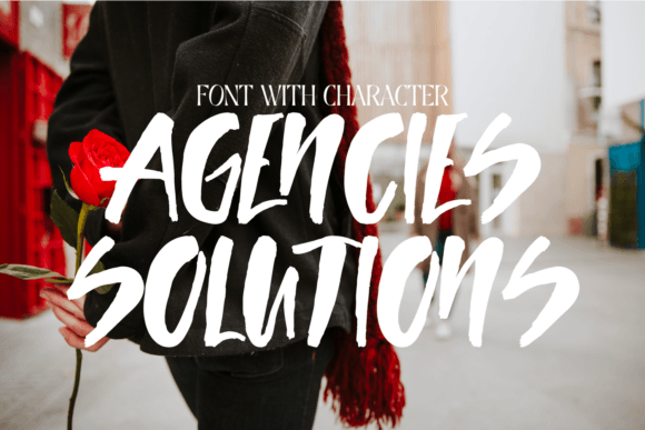 Agencies Solutions: A Handwritten Font for Crafters and Makers
