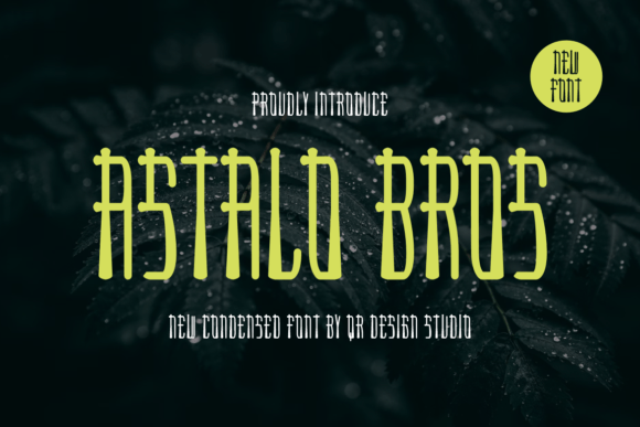 Astalo Bros Blackletter Font for Modern Web Design