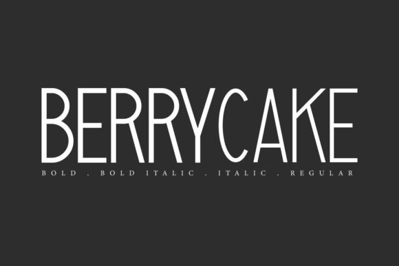 Berrycake: A Playful Sans Serif with Real Design Potential