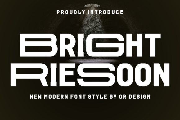 Bright Riesoon: A Bold Sans Serif Typeface for Modern Web Design