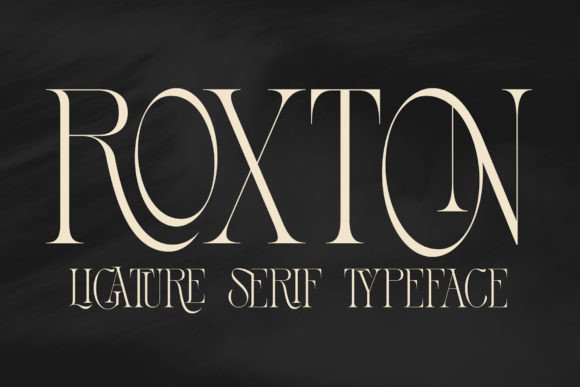 How Roxton Serif Font Gives Small Brands a Polished, Professional Look