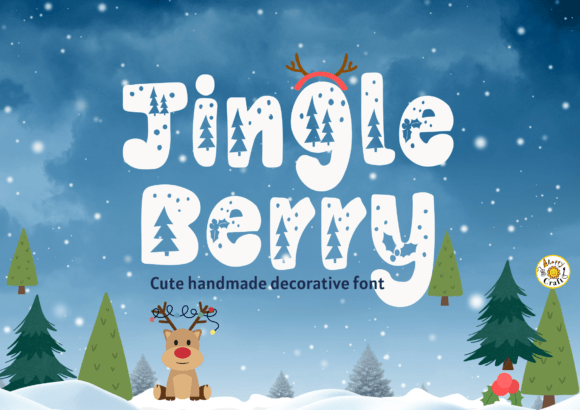 Jingle Berry: A Decorative Font That Adds Charm to Branding