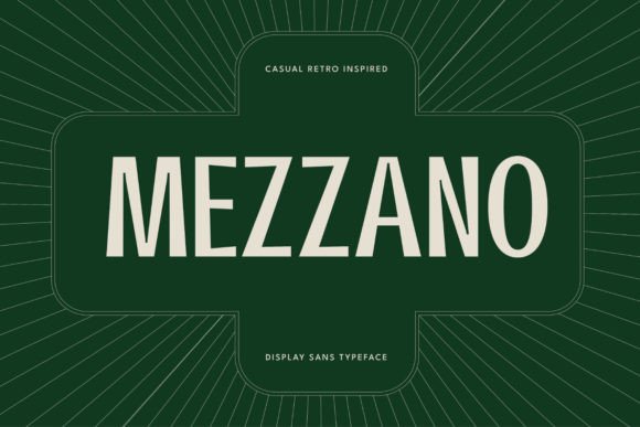 Mezzano Font Review: A Retro Sans Serif for Campaign Design