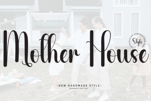Mother House Font Review: A Handwritten Typeface for Small Business Branding
