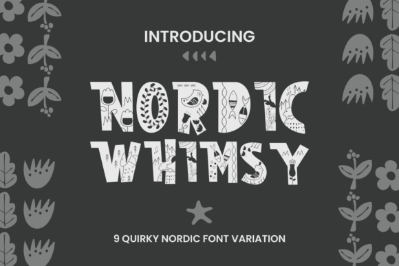 Nordic Whimsy Font Brings Playful Charm to Handmade Products