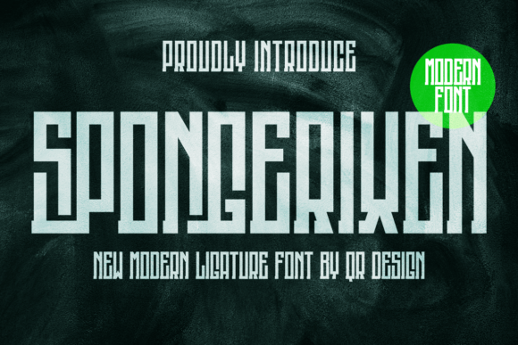 Spongerixen: A Bold Sans Serif Display Font for Editorial Storytelling